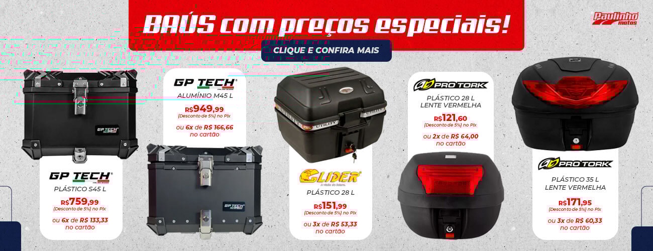 Banner Baú variados