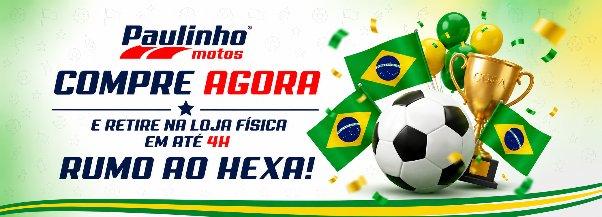 Banner Retire na Loja