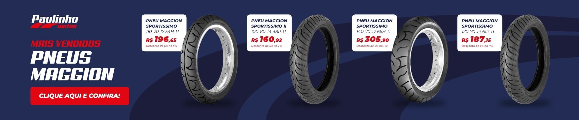 Banner desktop Promoção Pneu Maggion