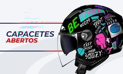 Capacetes Abertos
