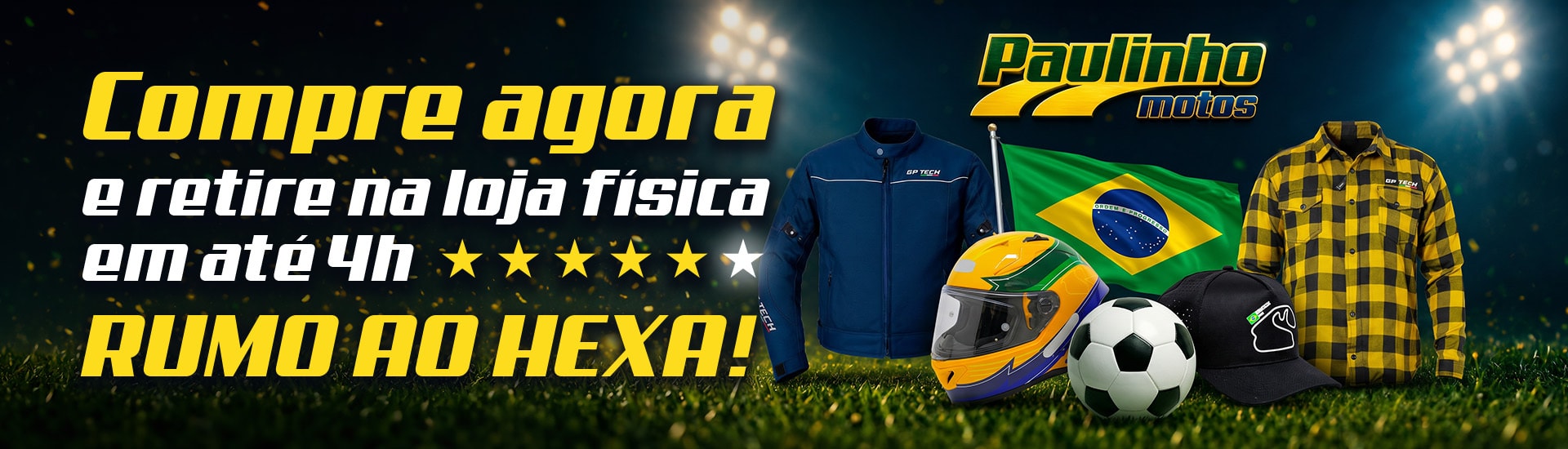 Banner Retire na Loja