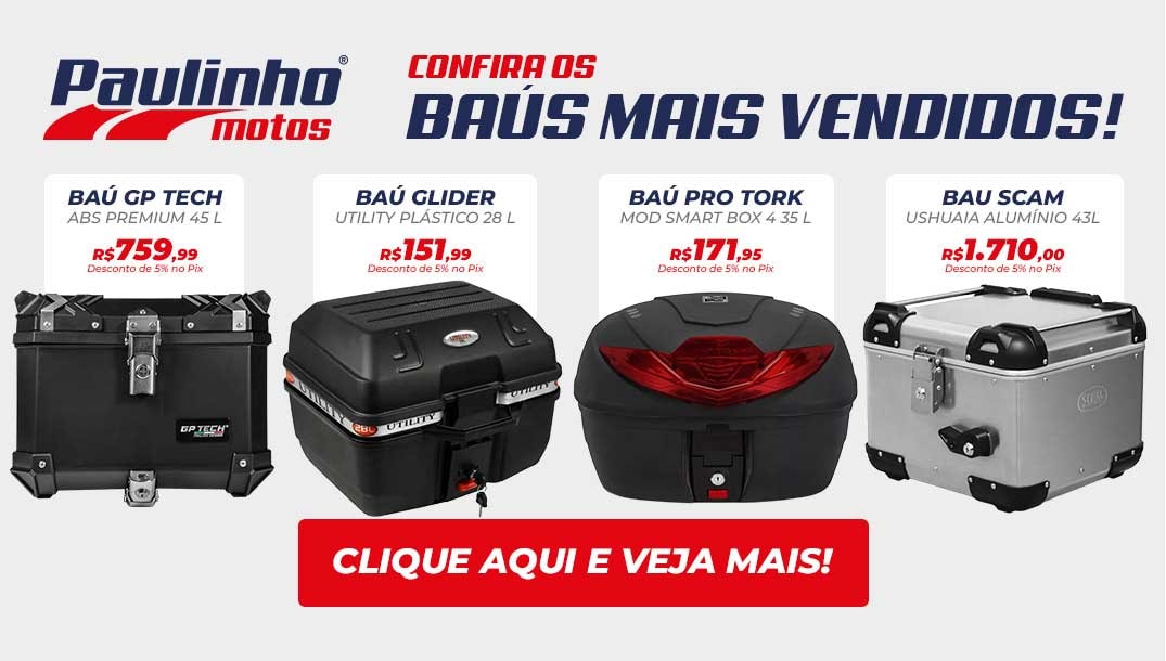 Baús mais vendidos