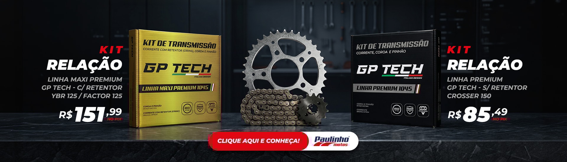 Banner Desktop Kit relação GP Tech