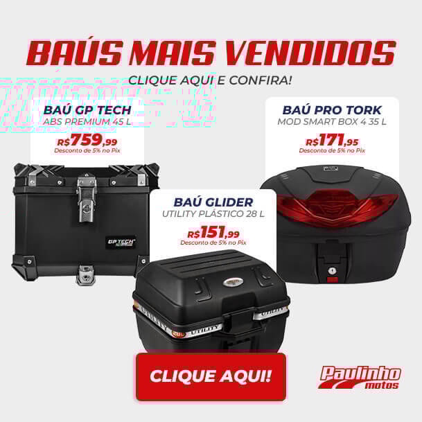 Banner Mobile Lançamento Baú GP Tech