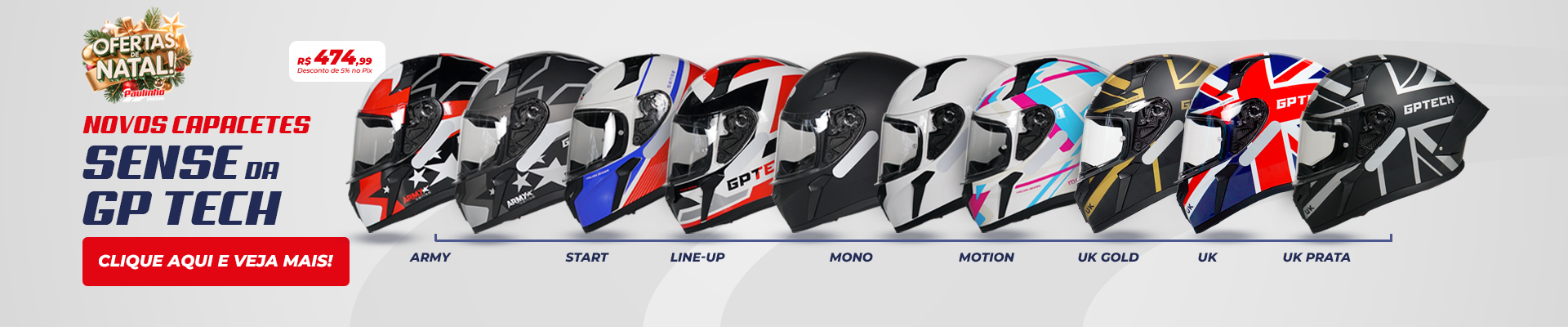 Banner Desktop Produtos Capacetes novos GP Tech Sense