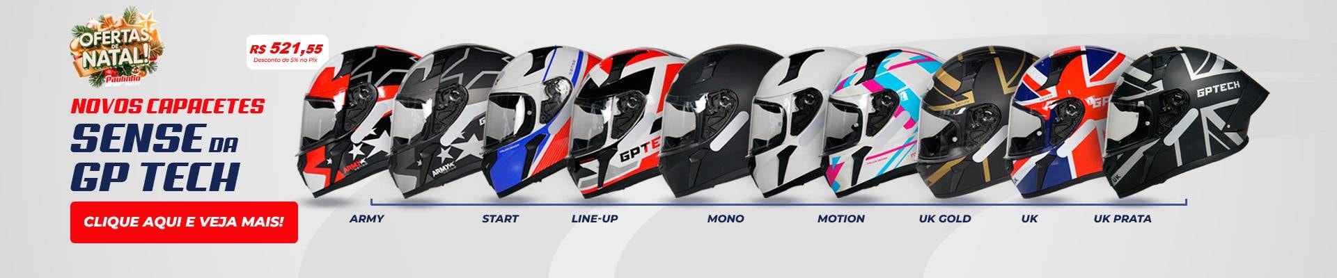 Banner Desktop Produtos Capacetes novos GP Tech Sense