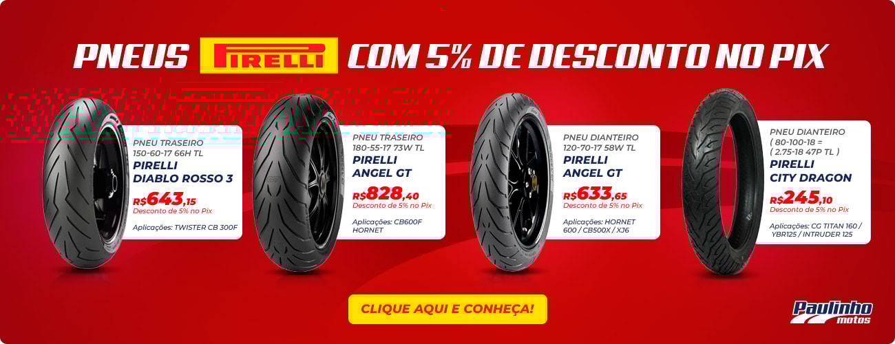 Banner Desktop Pneus Pirelli