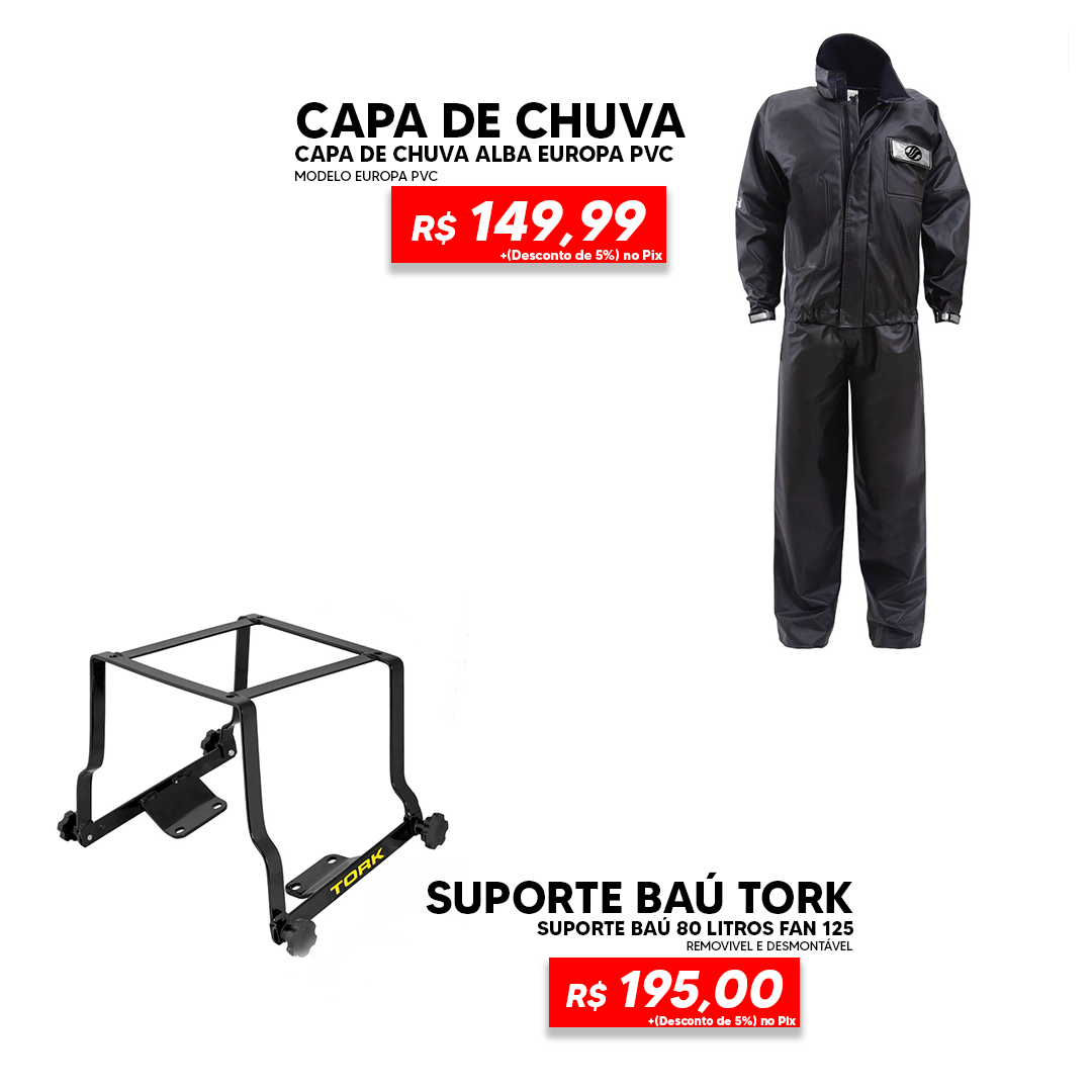 Banner Capa Chuva / Suporte Bau / mobile 