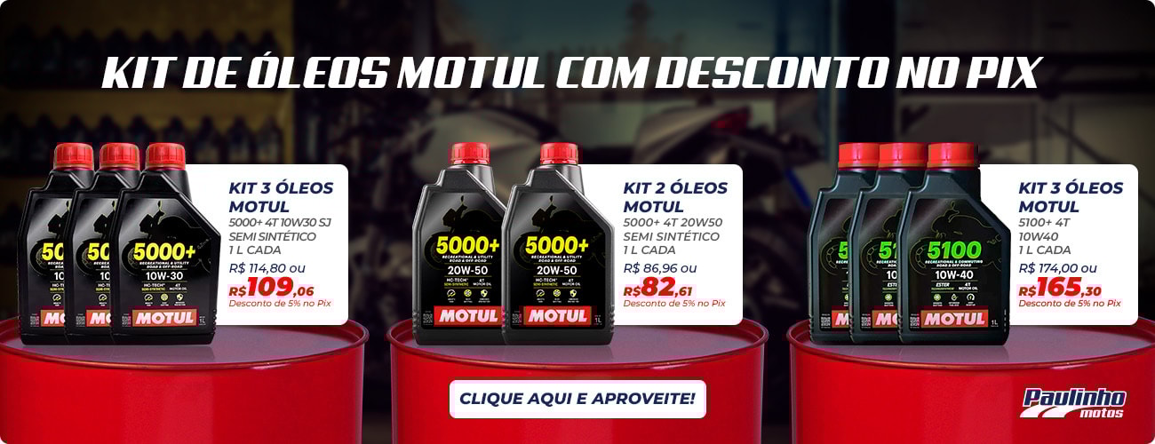 Banner Desktop promoção Kit Óleo Motul