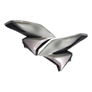 ABA TANQUE LATERAL / INTERNA TITAN 160 16-21 DEFLETOR PRATA IBIUNA