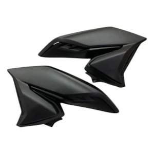 ABA TANQUE LATERAL / INTERNA TITAN 160 2024 DEFLETOR CINZA CYNOS FOSCO METALICO (PLASMOTO)