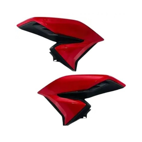 ABA TANQUE LATERAL / INTERNA TITAN 160 2024 DEFLETOR VERMELHO PIMENTA PEROLIZADO (PLASMOTO)