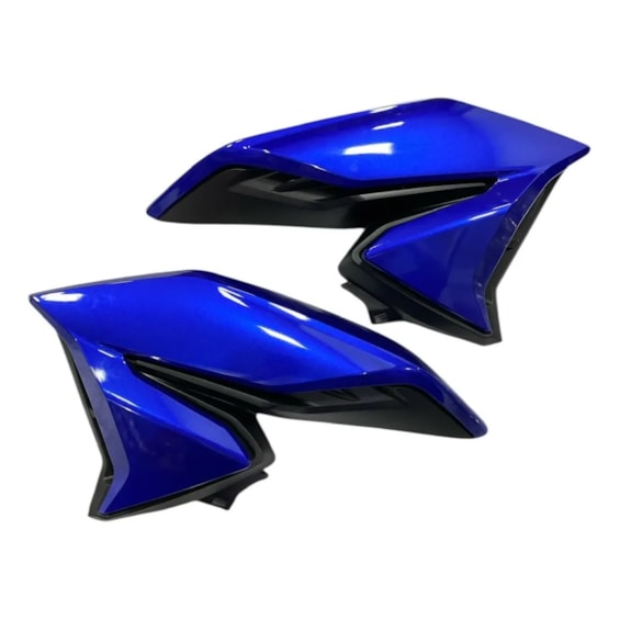 ABA TANQUE LATERAL / INTERNA TITAN 160 22-23 DEFLETOR AZUL TWISTER PEROLIZADO ABA TANQUE LATERAL / INTERNA TITAN 160 22-23 DEFLETOR AZUL TWISTER PEROLIZADO