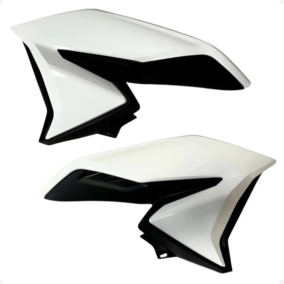 ABA TANQUE LATERAL / INTERNA TITAN 160 22-23 DEFLETOR BRANCO ANDES PEROLIZADO ABA TANQUE LATERAL / INTERNA TITAN 160 22-23 DEFLETOR BRANCO ANDES PEROLIZADO