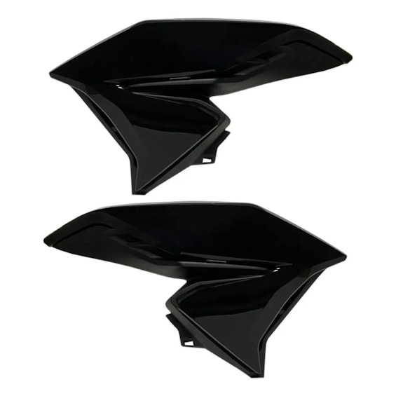 ABA TANQUE LATERAL / INTERNA TITAN 160 22-23 DEFLETOR PRETO (PLASMOTO)