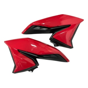 ABA TANQUE LATERAL / INTERNA TITAN 160 22-23 DEFLETOR VERMELHO MARRAKESH PEROLIZADO (PLASMOTO)