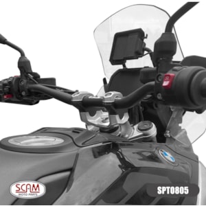 ADAPTADOR GUIDAO SCAM FIXO 32 / 32 BMW R 1300 GS 2024- PRATA