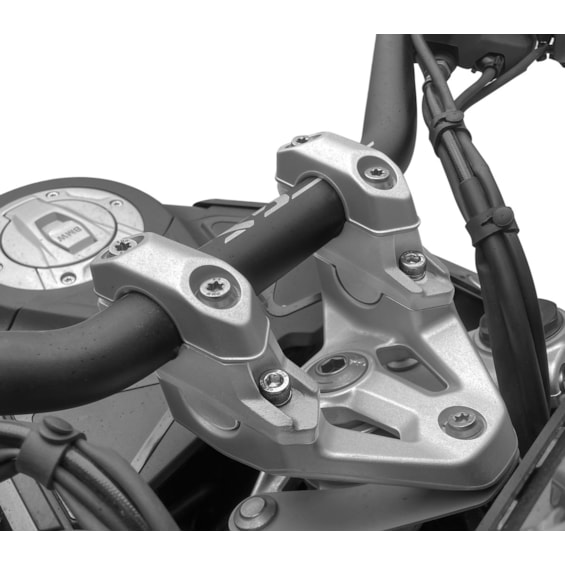 ADAPTADOR GUIDAO SCAM FIXO 32 / 32 BMW R 1300 GS 2024- PRATA