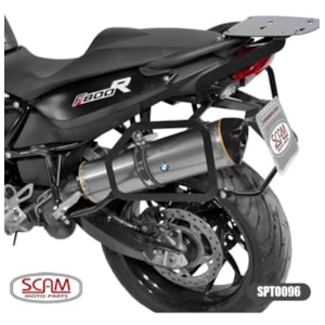 AFASTADOR ALFORGE BMW F 800GS 201 -CHAPA SCAM PRETO