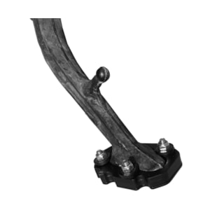 AMPLIADOR BASE CAVALETE LATERAL SCAM ROYAL ENFIELD HIMALAYAN 450 2025- PRETO