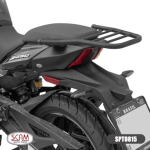 BAGAGEIRO BAJAJ DOMINAR 250 2024- SCAM PRETO