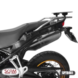 Bagageiro BMW F 850GS Adventure 2018- ( SCAM ) Preto (COM Pontos para Alforje e Lateral)