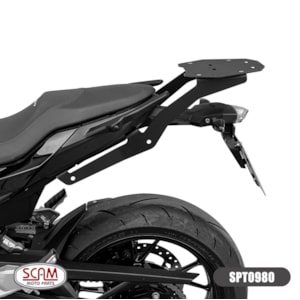 BAGAGEIRO BMW F 900R 2025- SCAM PRETO