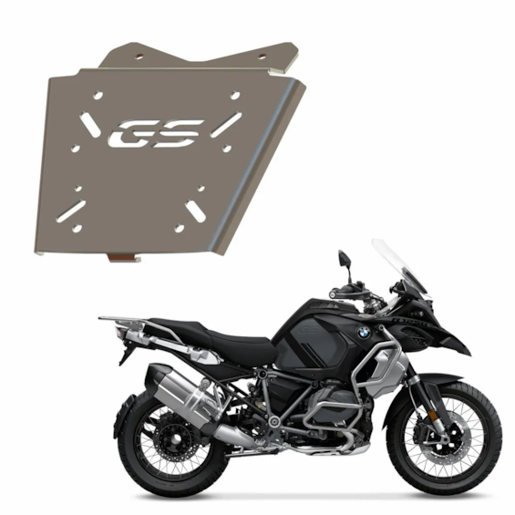 BAGAGEIRO BRAZ BMW F850 1200 1250 GS ADVENTURE INOX