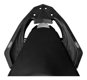 Bagageiro CB 250F Twister 2016- SCAM Preto Fiber Force