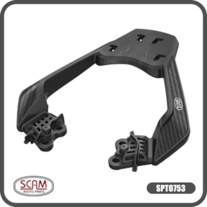 BAGAGEIRO CB 300F TWISTER 2023- SCAM PRETO FIBER FORCE SPTO753