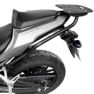 Bagageiro CB 500F / CBR 500R 2016-19 ( SCAM ) Preto (COM Pontos para Suporte Lateral)