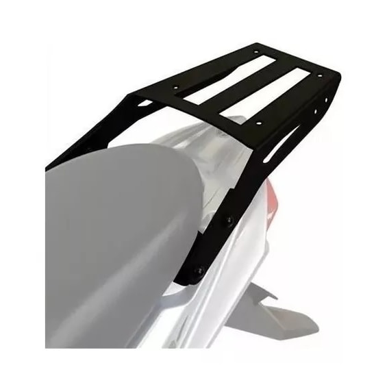 Bagageiro Dafra Apache 150 Chapa Roncar Preto