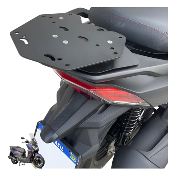 BAGAGEIRO DAFRA JOYRIDE 300 2025- SCAM PRETO