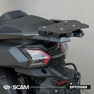 BAGAGEIRO DAFRA MAXSYM 400 GT 2026 SCAM PRETO