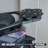 BAGAGEIRO DAFRA MAXSYM 400 GT 2026 SCAM PRETO