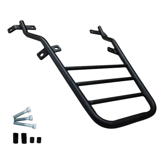 BAGAGEIRO DAFRA NH 190 NH 300 2020- PRETO (METAL X)