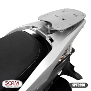 BAGAGEIRO HONDA SH 300I 2016- SCAM PRATA