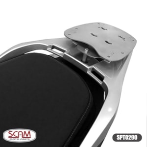 BAGAGEIRO HONDA SH 300I 2016- SCAM PRATA