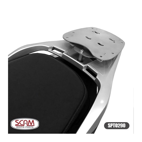 BAGAGEIRO HONDA SH 300I 2016- SCAM PRATA
