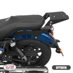 BAGAGEIRO ROYAL ENFIELD SUPER METEOR 650 2025- SCAM PRETO