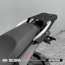 BAGAGEIRO SHINERAY JEF 150S 2025 (SCAM) PRETO