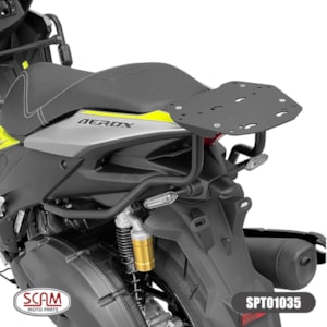 BAGAGEIRO SUPERIOR YAMAHA AEROX 2026 PRETO (SCAM)