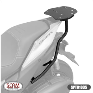 BAGAGEIRO SUPERIOR YAMAHA AEROX 2026 PRETO (SCAM)