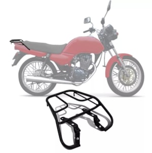 Bagageiro Titan 125 1995-1999 (MOD Sansao) BA-44HP PRO TORK Preto