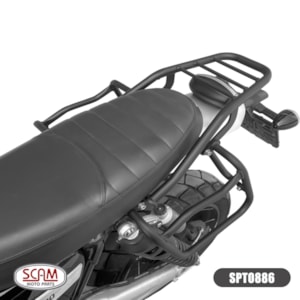 BAGAGEIRO TRIUMPH SCRAMBLER 1200 XE 2019- SCAM PRETO