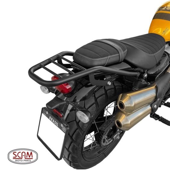BAGAGEIRO TRIUMPH SCRAMBLER 900 2023- SCAM PRETO