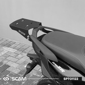 BAGAGEIRO YAMAHA ZR 125 CONNECTED 2027 (SCAM) PRETO