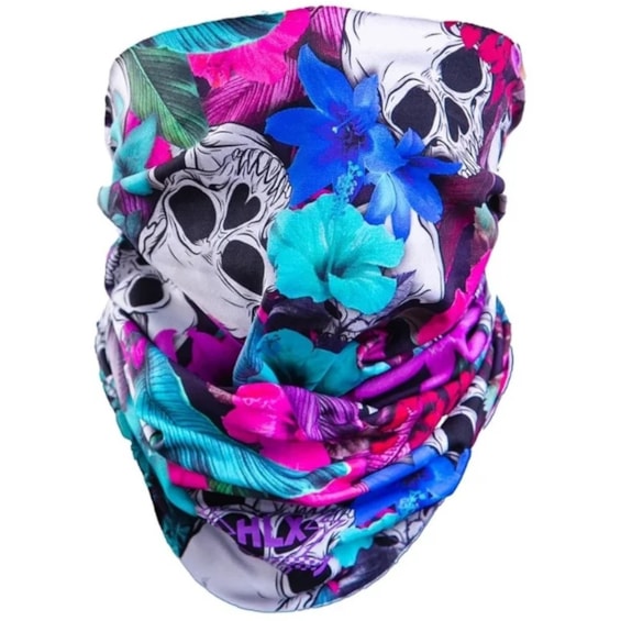 BANDANA HLX TUBO FLEX CAVEIRA-FLORES
