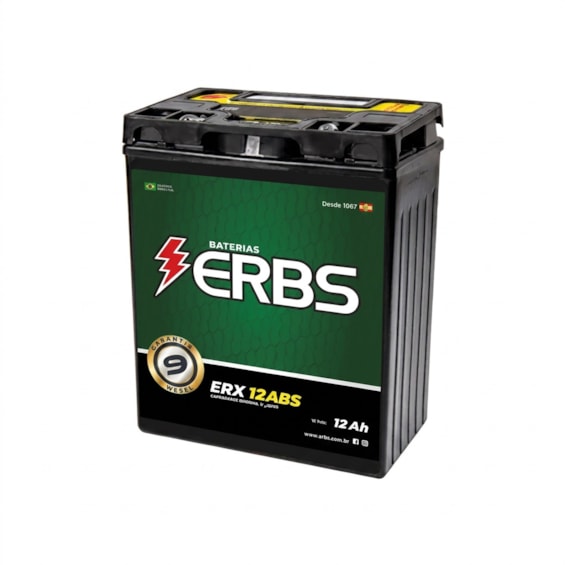 BATERIA ERBS ERX 12ABS (YTX12A-BS) HONDA / KAWASAKI / SUZUKI / YAMAHA