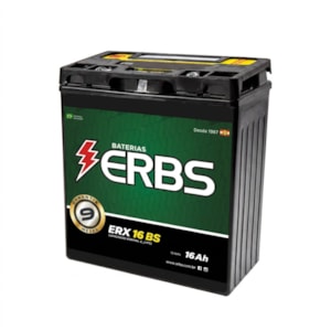 BATERIA ERBS ERX 16BS (YTX16-BS) HONDA / KAWASAKI / SUZUKI / TRIUMPH / MOTO GUZZI